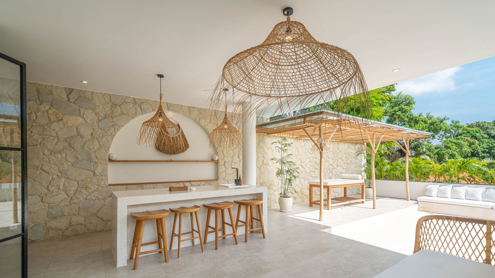 Villa Una - Rooftop outdoor living area